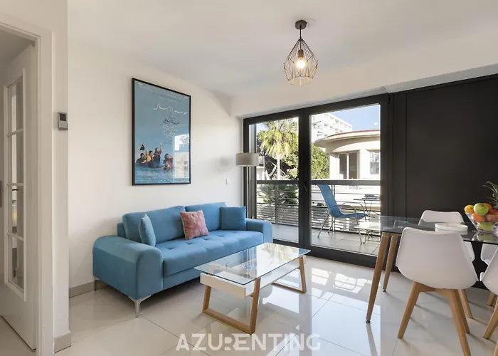 Azurenting - T2 Front De - Clim - Parking Appartamento Antibes