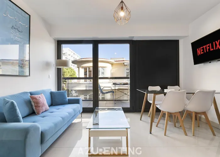 Azurenting - T2 Front De - Clim - Parking Appartamento Antibes