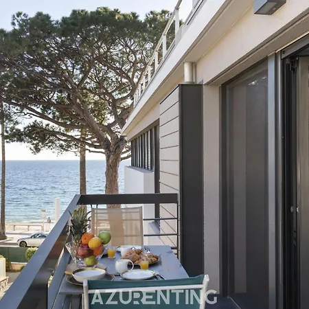 Azurenting - T2 Front De - Clim - Parking 昂蒂布