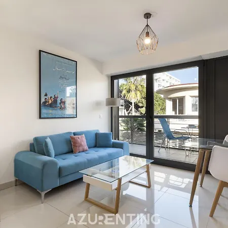 Azurenting - T2 Front De - Clim - Parking 公寓 昂蒂布