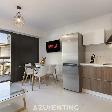 Azurenting - T2 Front De - Clim - Parking * Antibes