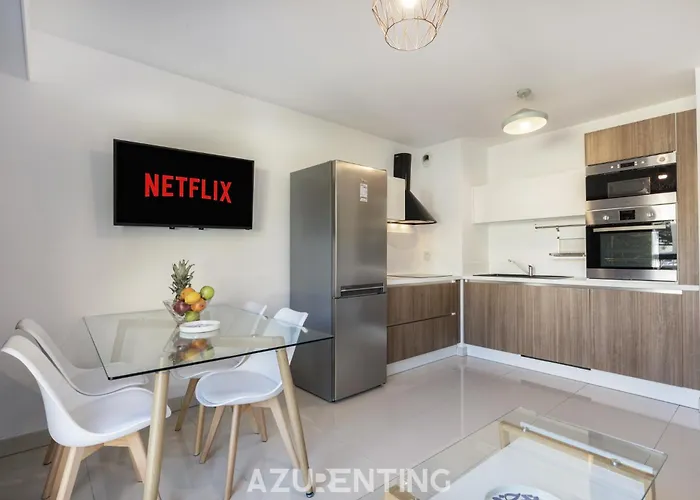 Apartamento Azurenting - T2 Front De - Clim - Parking Antibes