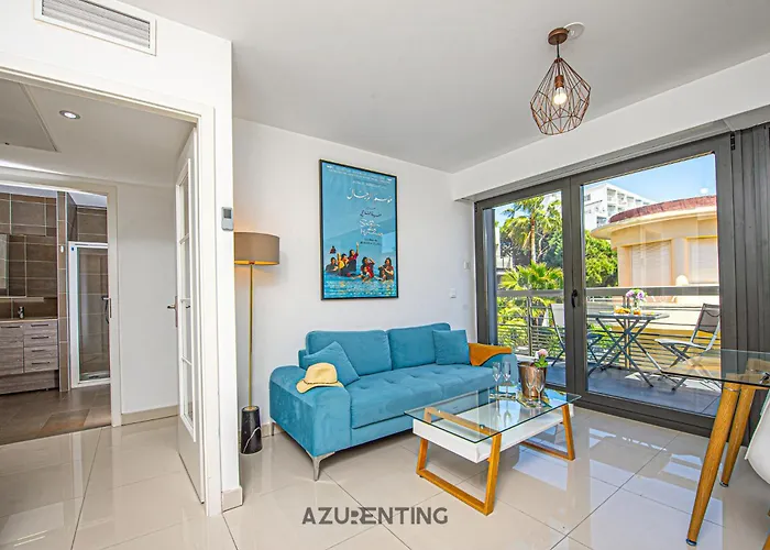 Apartamento Azurenting - T2 Front De - Clim - Parking Antibes